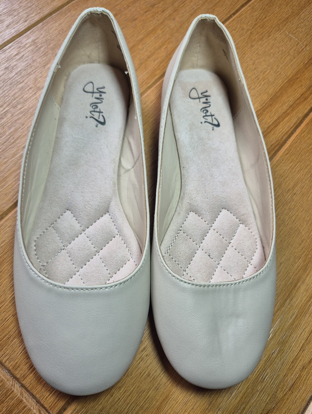 NWOT- Y-Not Thesis Ballet Flats - Big Girls Size‎ 4.5